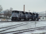 MRL 4308 SD70ACe on a cold day